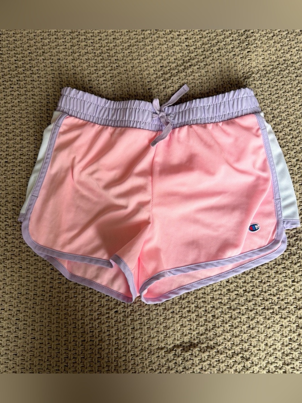 Pink & Purple Champion Girls Shorts